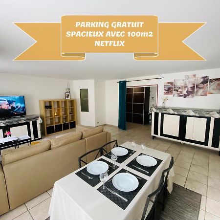 랭스 Parking & 100M2 En Plein Centre Ville 아파트 외부 사진