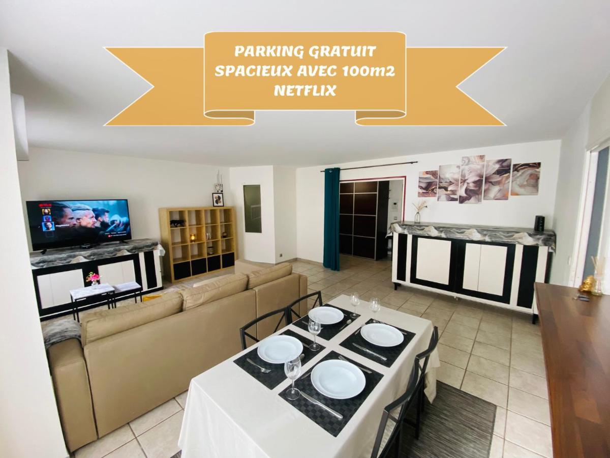 랭스 Parking & 100M2 En Plein Centre Ville 아파트 외부 사진